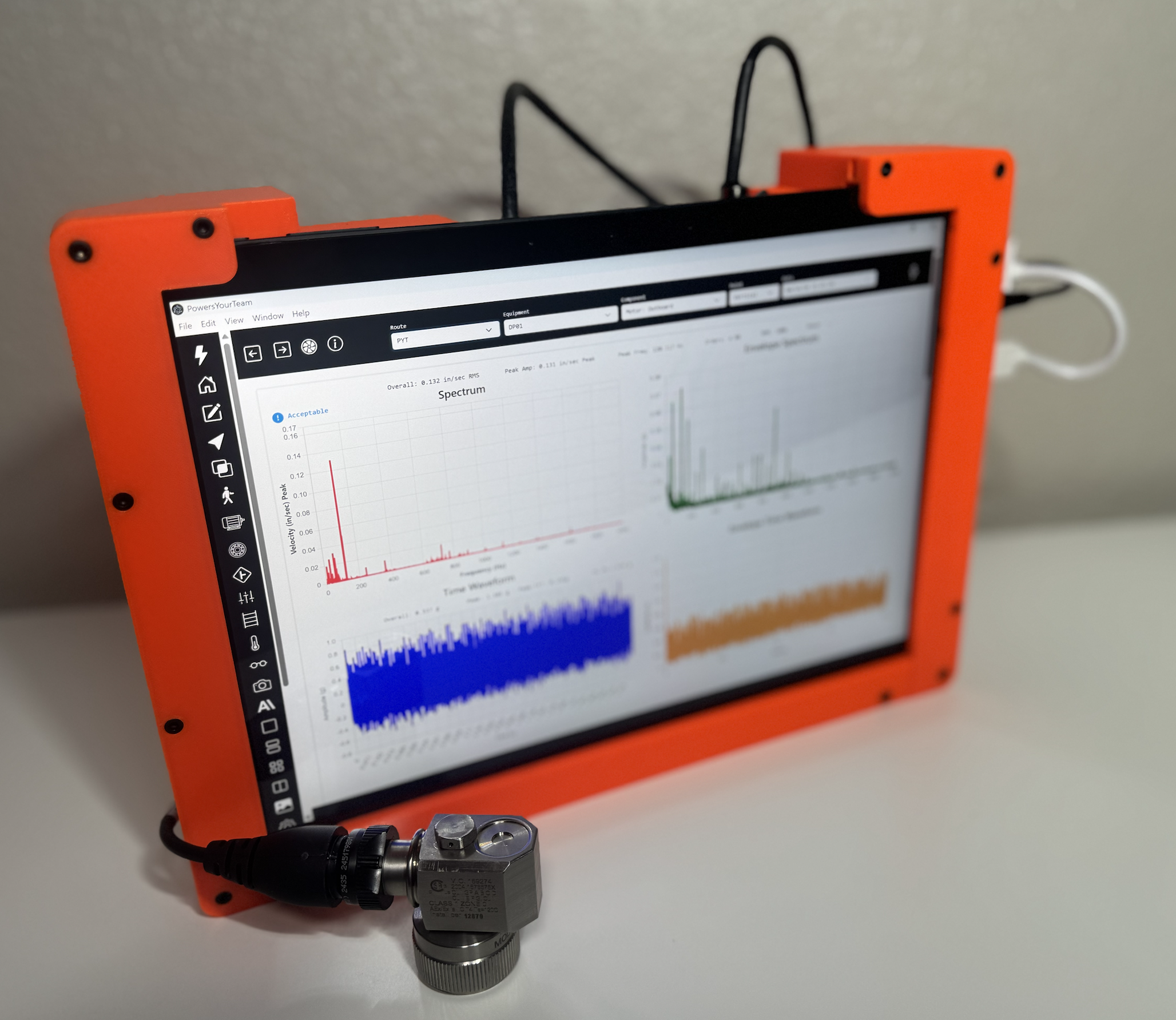 Gravity 981 Portable Vibration Analyzer