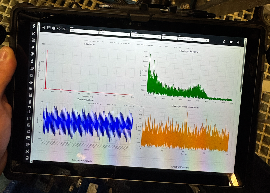Gravity 981 Portable Vibration Analyzer